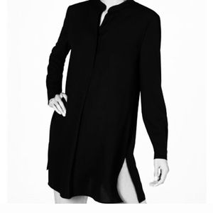 Anne Kline Timeless Black Tunic Size Large